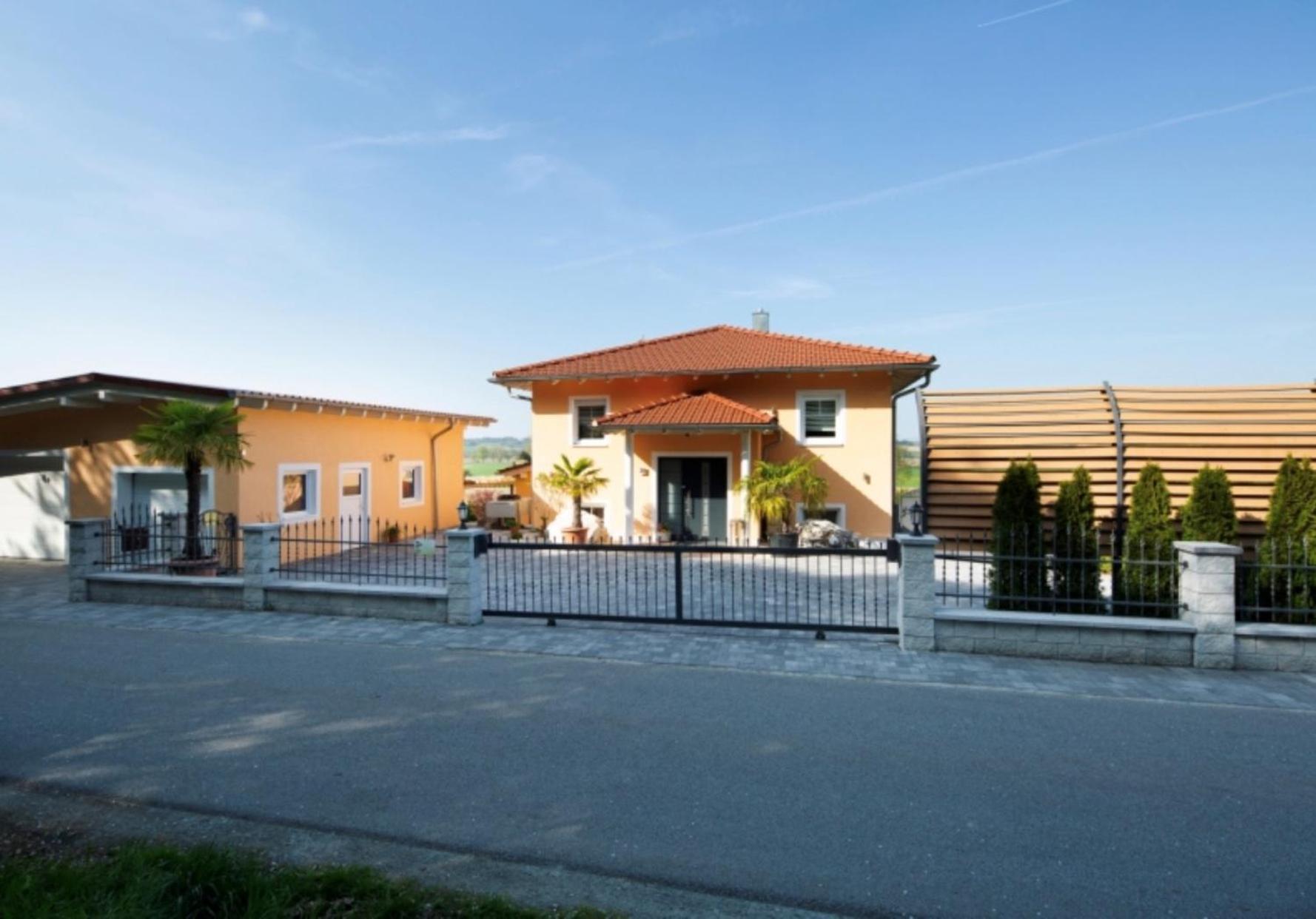 5 Sterne Centurion Ferienhaus Villa 2 Pools 86 Zoll Tv Aldersbach Exterior foto
